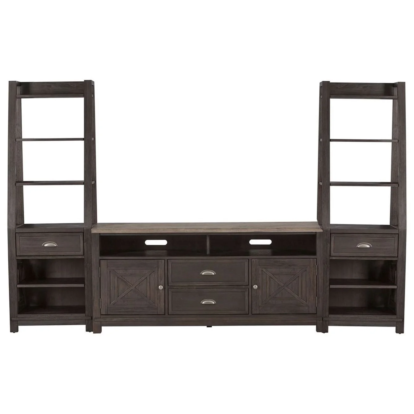 Liberty Furniture Heatherbrook 422-ENTW-ECP Transitional Entertainment